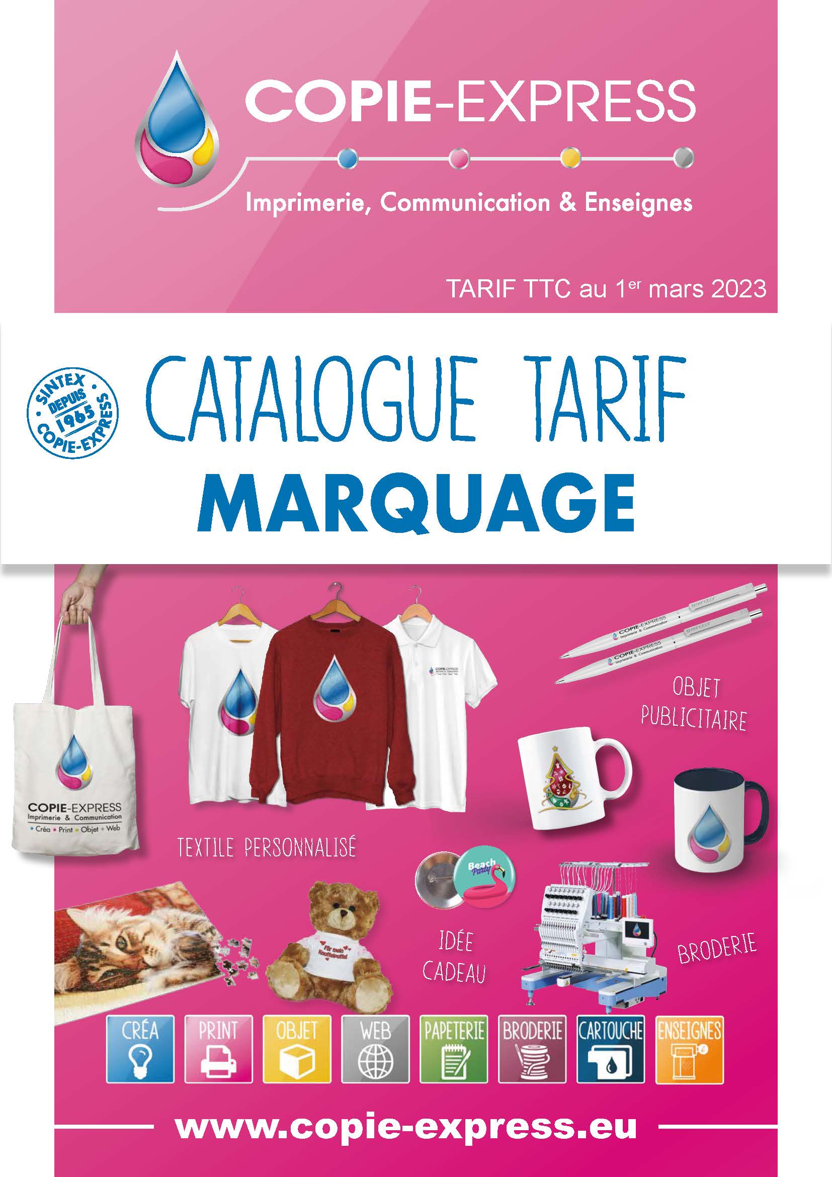 Catalogue Marquages