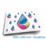 Puzzles cartonnés avec cadre - 200 x 285 mm - 24 pièces