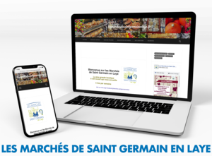 Site vitrine - Les marchés de Saint Germain en Laye