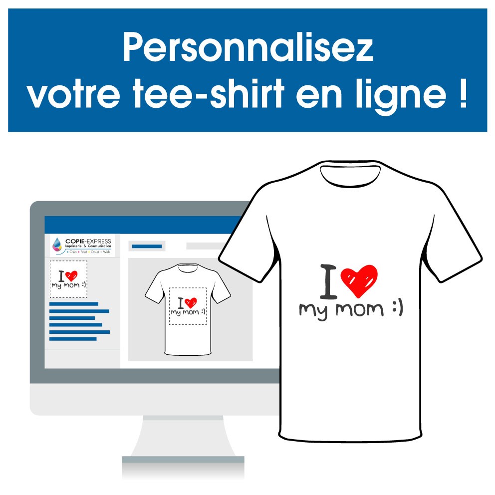 Personnalisez votre tee-shirt en ligne